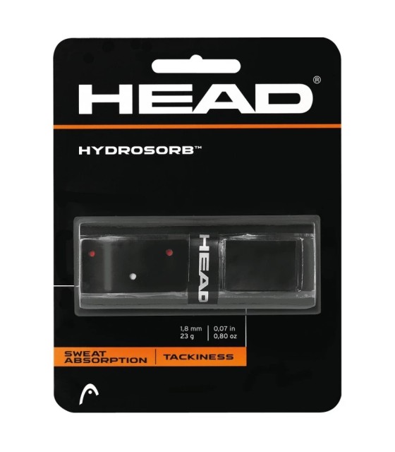 Black Head Hydrosorb grip | Ipontennis