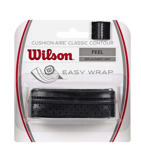 Punho Clássico Wilson Cushion-Aire Contour Preto | Ipontennis
