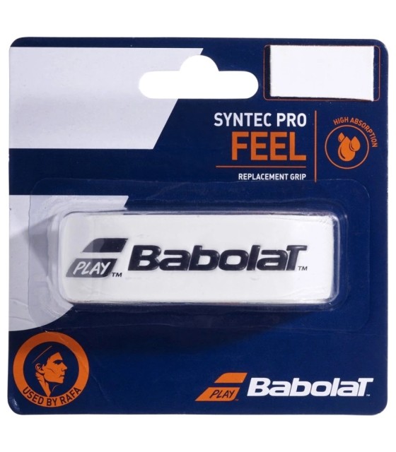 Babolat Syntec Pro White Grip | Ipontennis