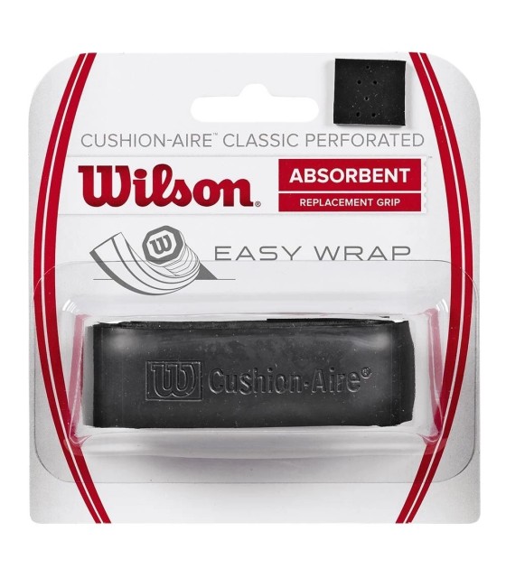 Grip perforada negra Wilson Cushion-Aire Classic 1