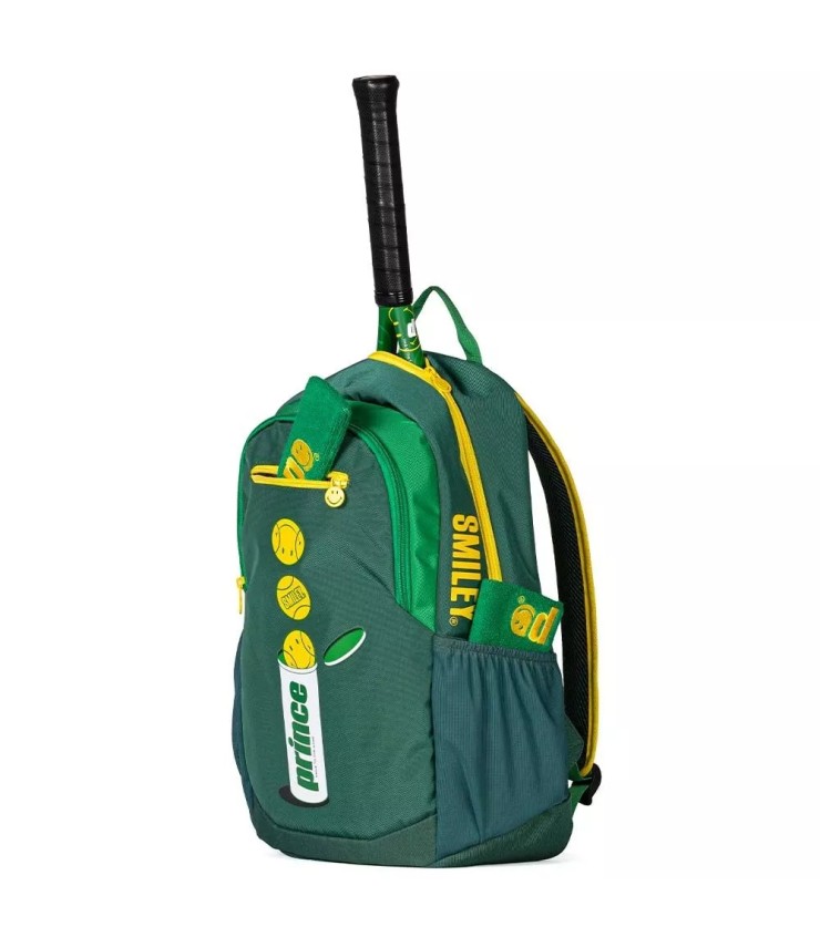 Sac à dos tennis principe x smiley vert