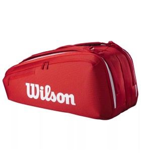 WR80367010011 Bolsa térmica Wilson Super Tour Roja 9R 2025