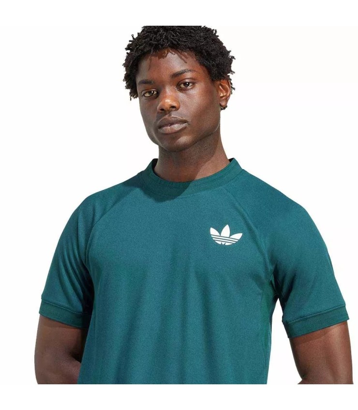 Adidas Originals Climacool + T-shirt verde freelift | Ipontennis