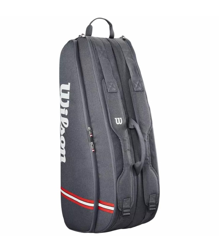 WR80375010013 Bolsa Negra Wilson Tour 6R