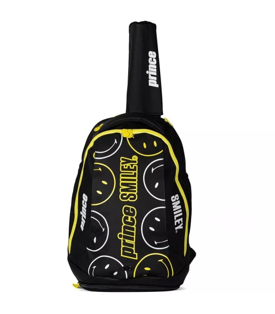 Mochila preta Prince x Smiley