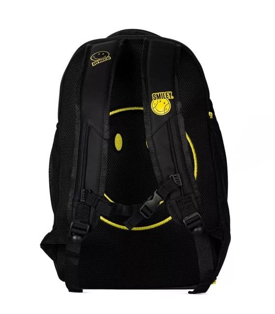6B0301113 Mochila negra Prince x Smiley