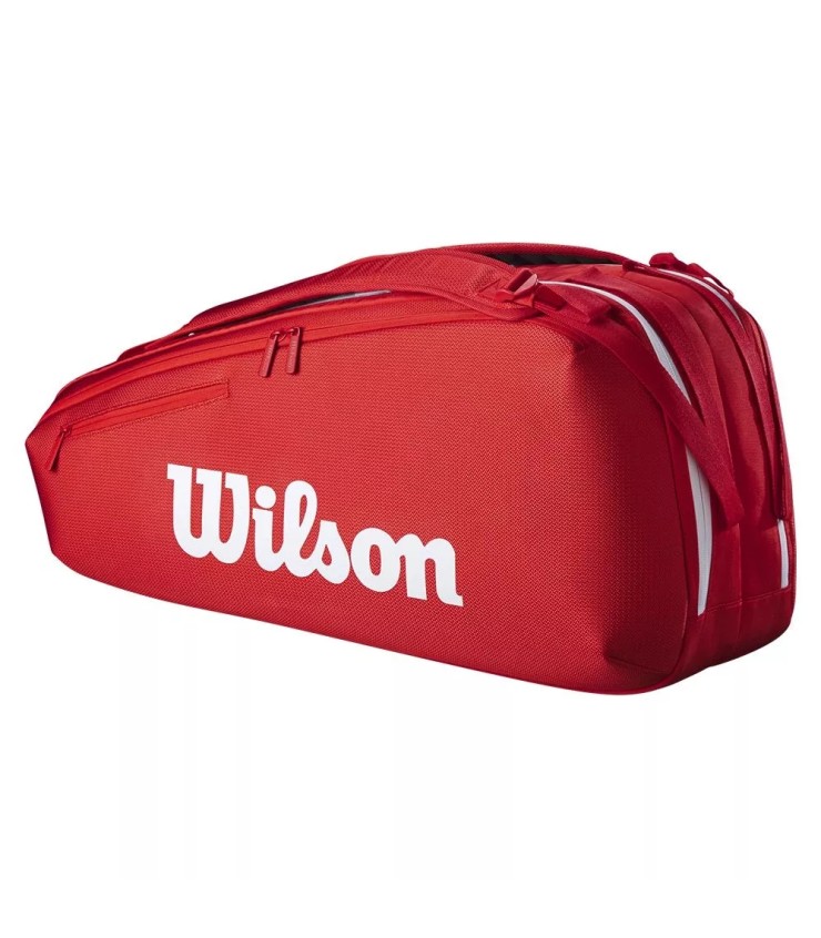 WR80368010011 Raquetero Wilson Super Tour Roja 6R 2025
