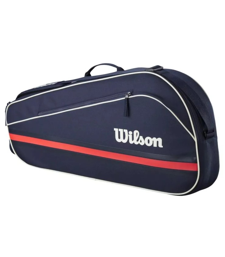 WR80398010011 Raquetero Wilson Team 3R Azul Marino