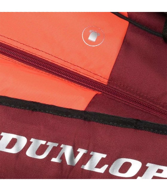 Saco térmico Dunlop CX Performance 12R 2024 Vermelho Laranja | Ipontennis