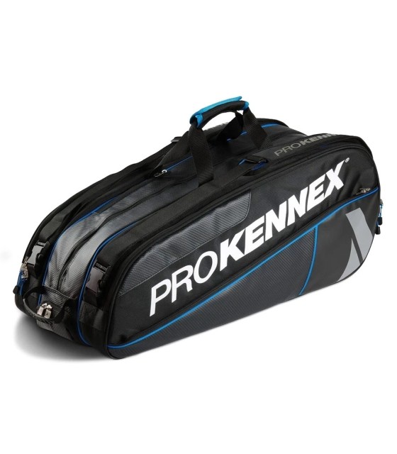 Saco térmico Pro Kennex Kinetic Triple Preto Azul | IPONTENNIS