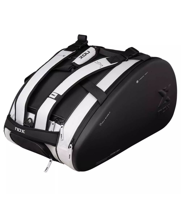 Raquetero Nox Master Series blanca / negra 2