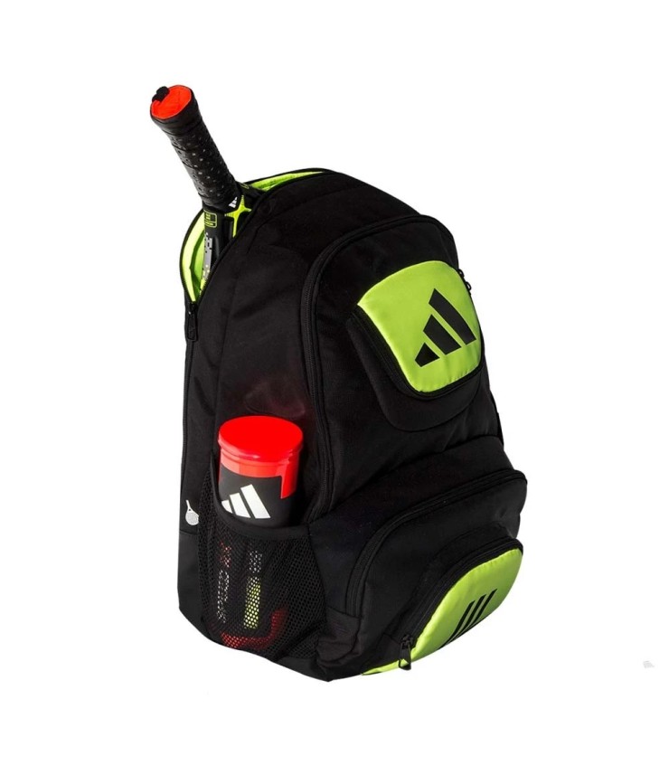 Mochila Adidas Pro Tour preta e verde | IPONTENNIS