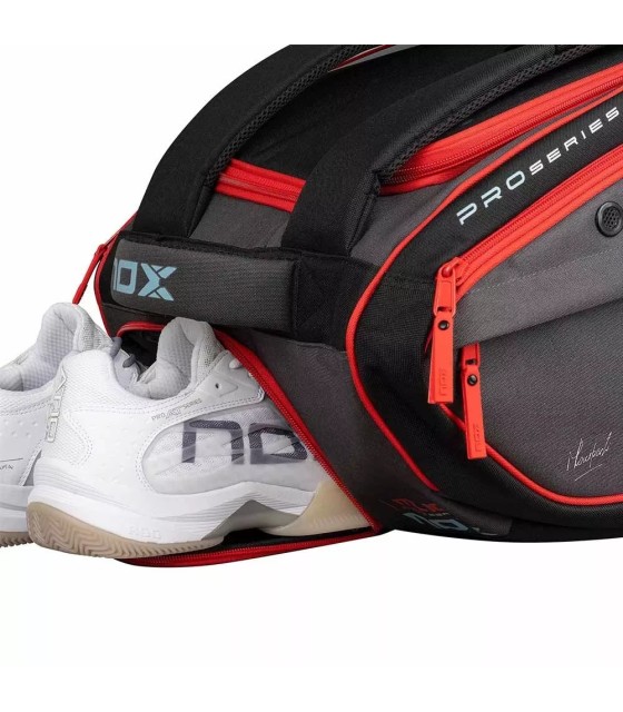 Saco térmico Nox ML10 Competición XL Compacto Cinza Vermelho | IPONTENNIS