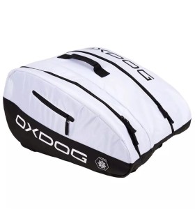 Raqueteira para raquete de padel Oxdog Ultra Pro branca preta | IPONTENNIS