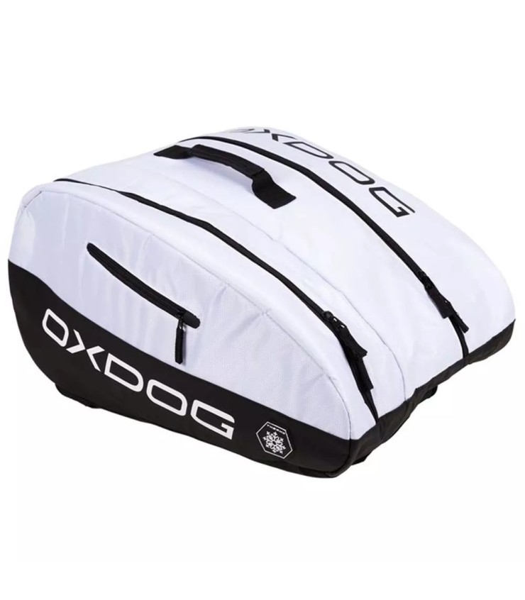Oxdog Ultra Pro white black padel racket bag | Ipontennis