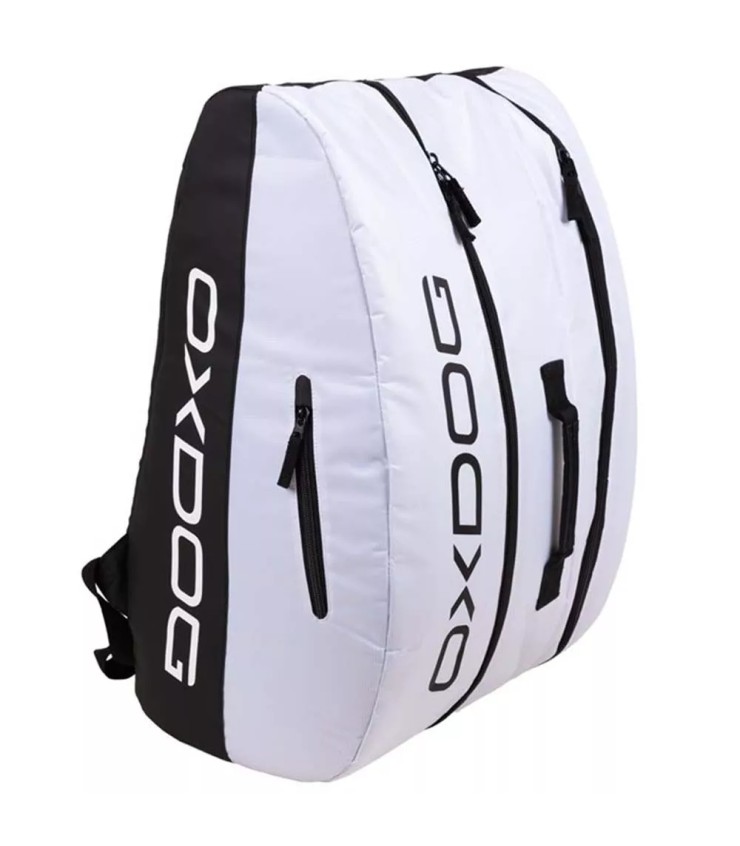 Raqueteira para raquete de padel Oxdog Ultra Pro branca preta | IPONTENNIS