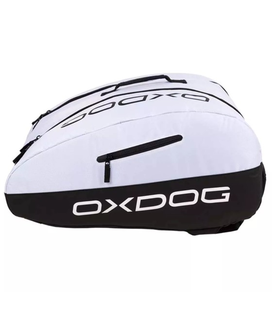 Oxdog Ultra Pro white black padel racket bag | Ipontennis