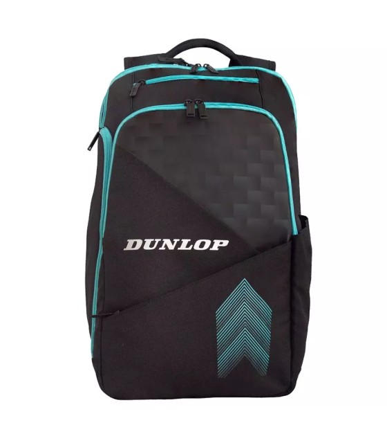 Mochila de padel Dunlop Elite Galactica Negra Azul | IPONTENNIS