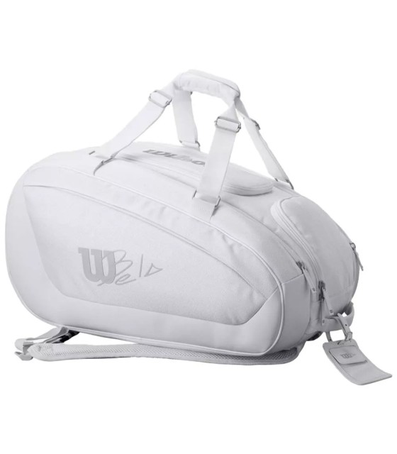 Wilson BELA Super Tour White Padel Racket Bag