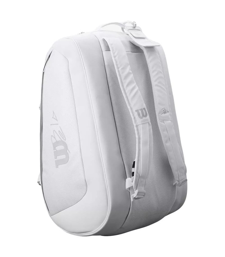 Wilson BELA Super Tour White Padel Racket Bag