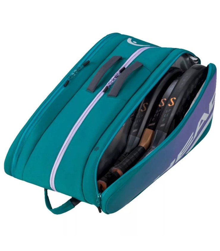 Bolsa Head Tour Padel L Turquesa 2