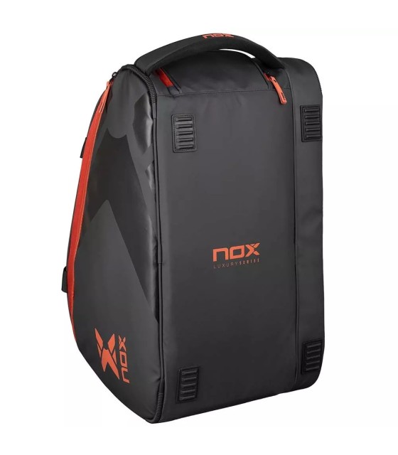 Raquetero Nox Luxury Open Series preta e vermelha | IPONTENNIS