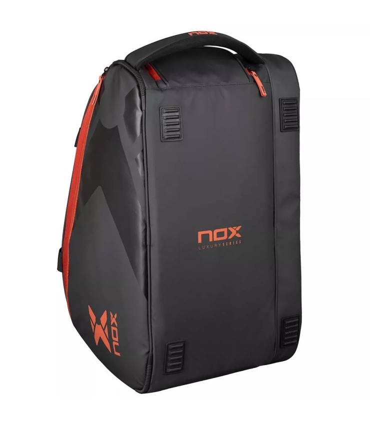 Raquetero Nox Luxury Open Series preta e vermelha | IPONTENNIS