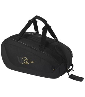 Wilson BELA Super Tour Padel-Schlägertasche Schwarz Gold | IPONTENNIS