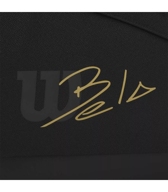 Wilson BELA Super Tour Black Gold Paddle Racket Bag | IPONTENNIS