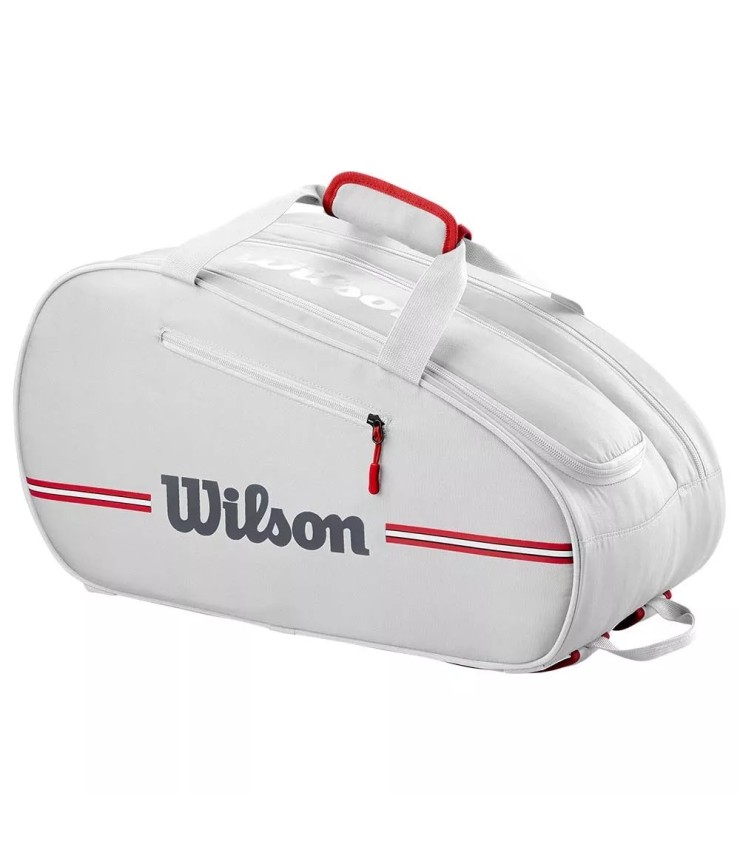 Wilson Team white and red padel bag | Ipontennis