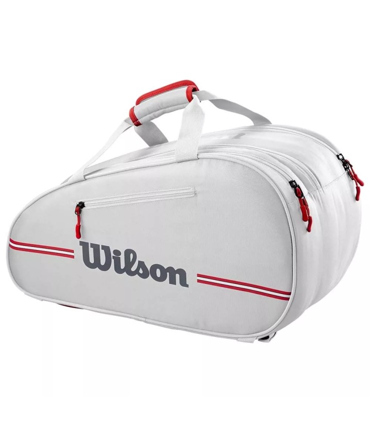 Wilson Team white and red padel bag | Ipontennis