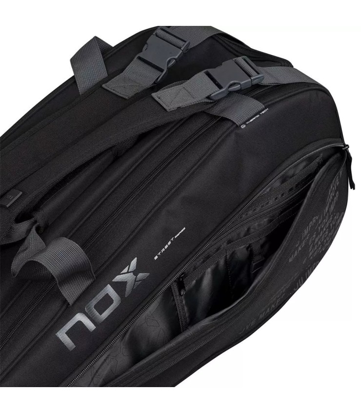 Raquetero Nox Street Series Negro / Gris 5