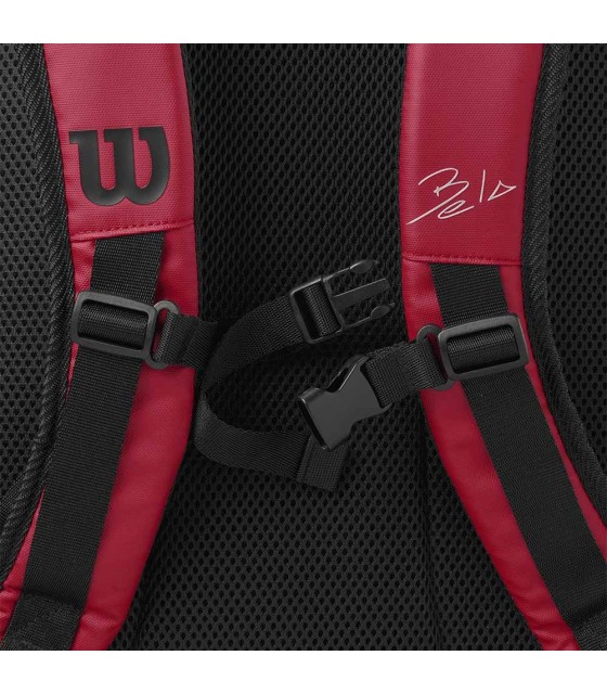 Mochila Wilson Bela Super Tour Vermelha | IPONTENNIS