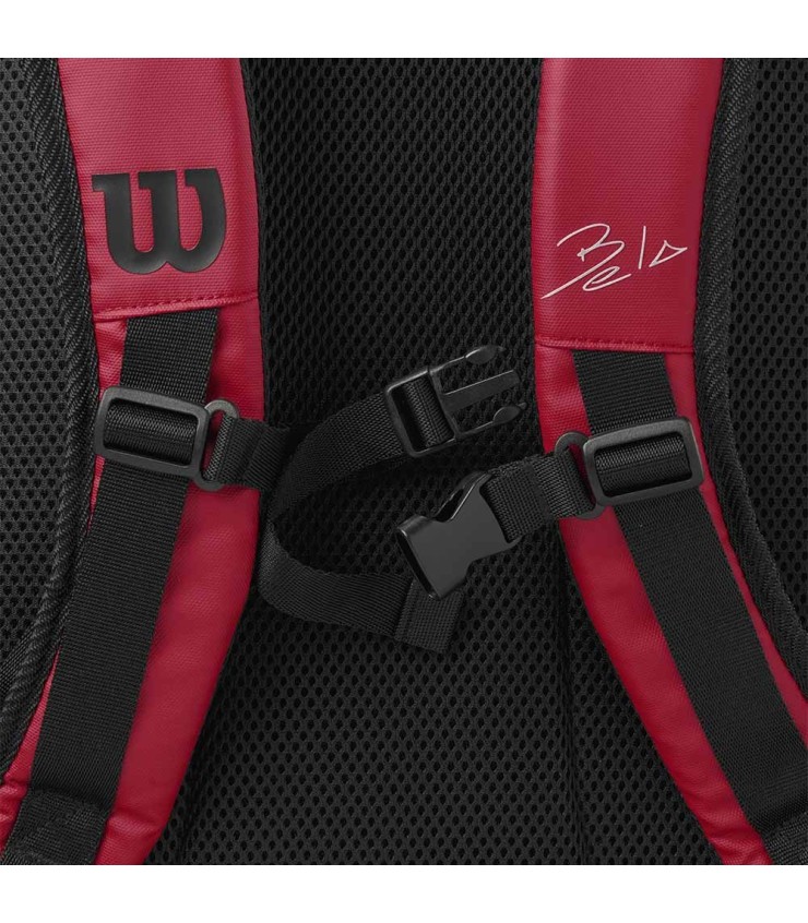 Mochila Wilson Bela Super Tour Vermelha | IPONTENNIS