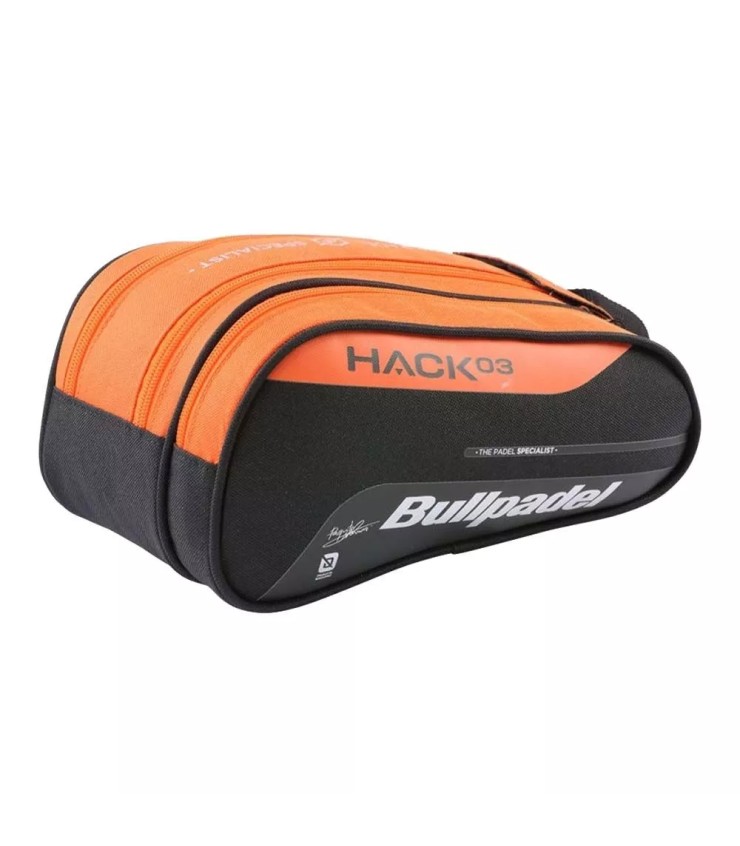 Necessaire Bullpadel Hack Preto Laranja | IPONTENNIS