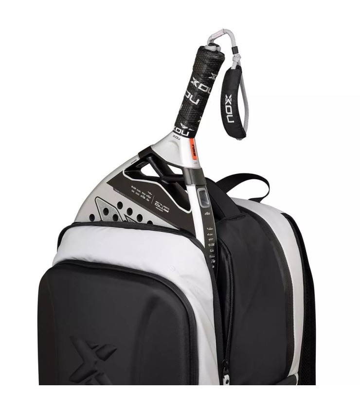 Mochila Nox Luxury Master Series Branca e Preta | IPONTENNIS