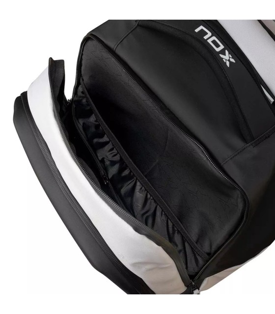 Nox Luxury Master Series White Black Backpack | IPONTENNIS