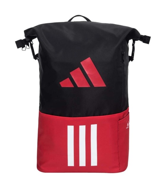 Adidas Multigame Backpack in Black and Red | IPONTENNIS