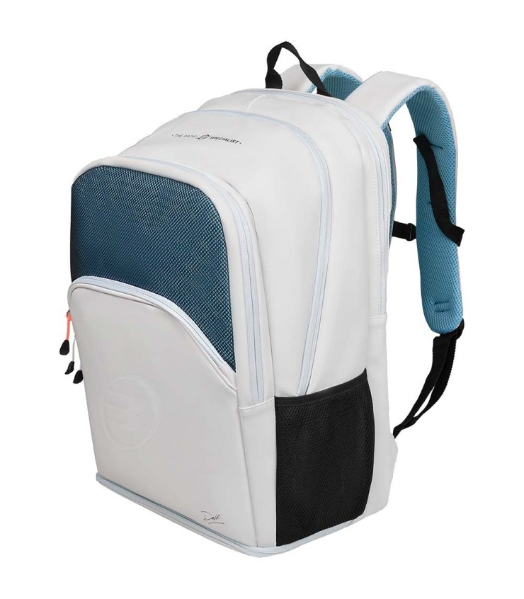 Mochila Bullpadel Vertex Mulher 2026 Branco Azul