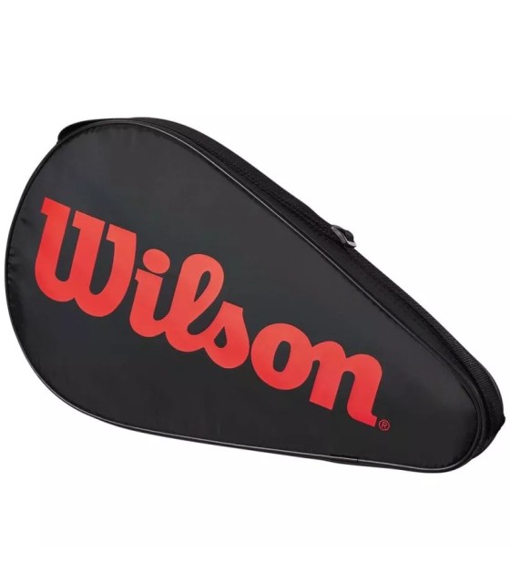 Wilson Paddelschlägerhülle Schwarz Rot