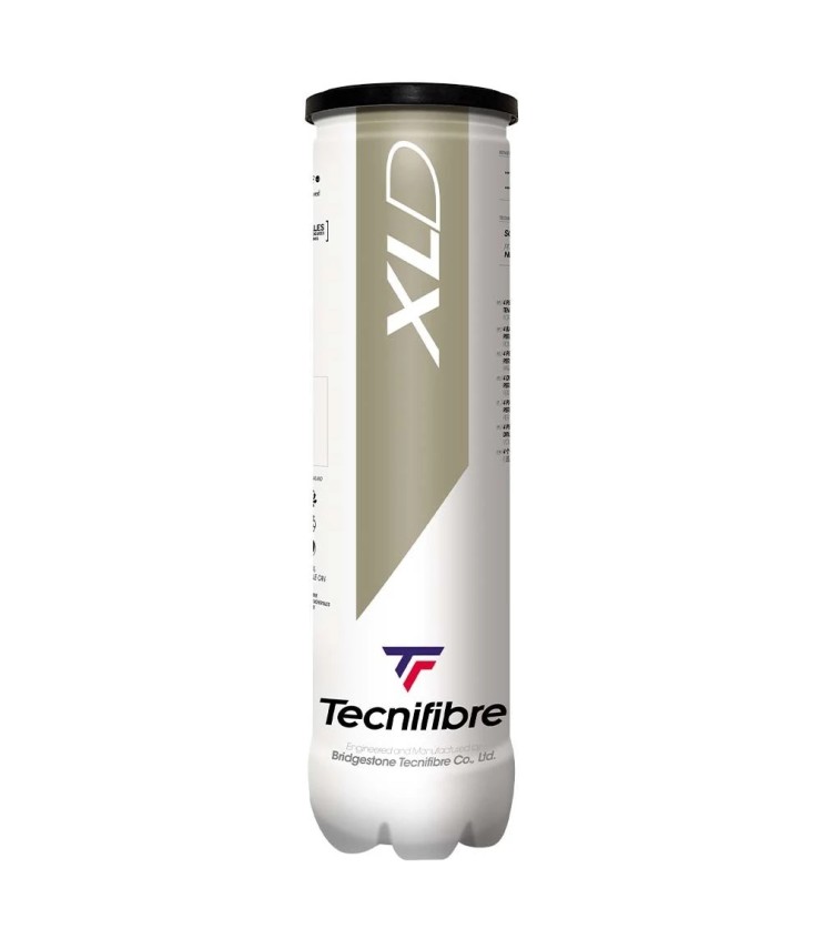 Caixa de 4 bolas Tecnifibre XLD | Ipontennis