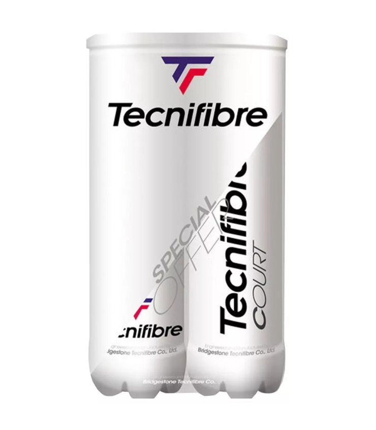Bipack Tecnifibre Court (2 tubi da 4 palline) | IPONTENNIS