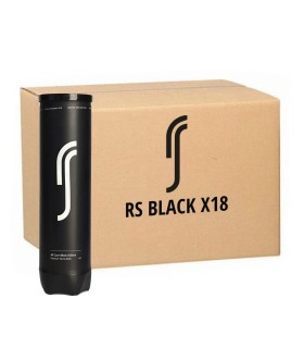 93001-C1 Caja con 18 latas de 4 pelotas cada una, modelo Robin Soderling Black Edition.