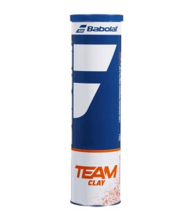 Tubo de 4 Bolas Babolat Team Clay | Ipontennis