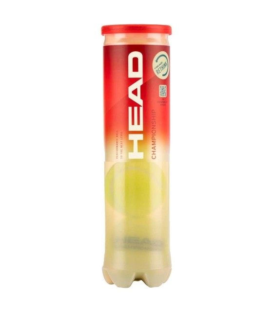 Pack of 4 Head Championship tennis balls | IPONTENNIS