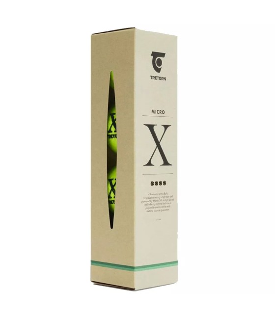 Scatola di 4 palline Tretorn Micro X | Ipontennis
