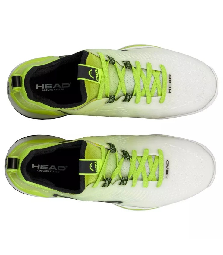 Zapatillas Head Endure Pro Amarillas / Blancas 4
