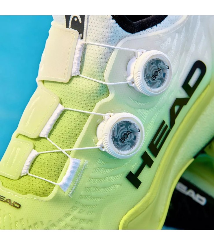 Sapatilhas Head Endure Pro BOA Branco Amarelo | Ipontennis