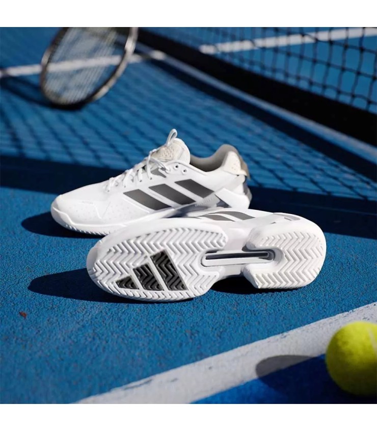 Zapatillas Adidas Adizero Ubersonic 5 Blancas 3