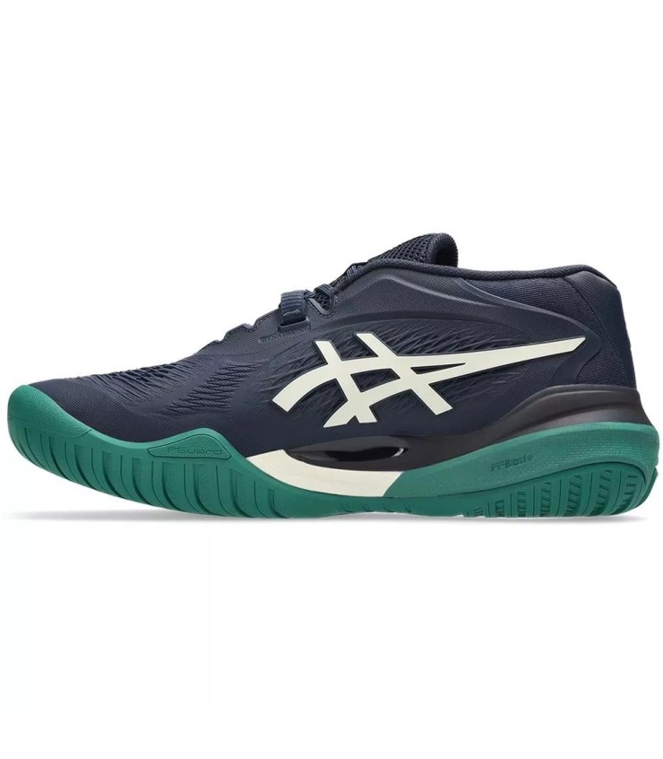Sneakers ASICS GEL RESOLUTION X Blue Night / Green